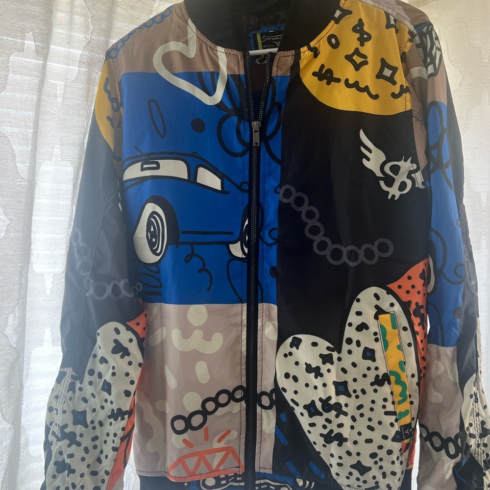 Like new worn 1 time Hip Hop Jacket